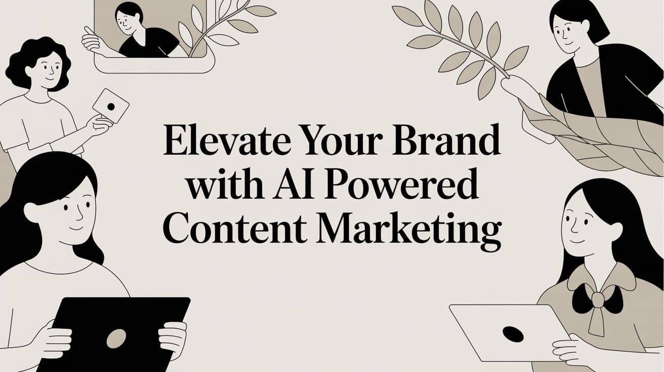 Elevate Your Brand with ai powered content marketing