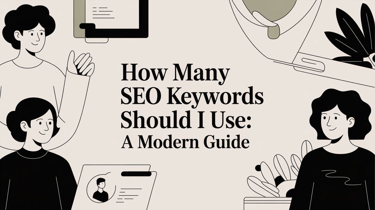Featured image for: how many seo keywords should i use: A modern guide