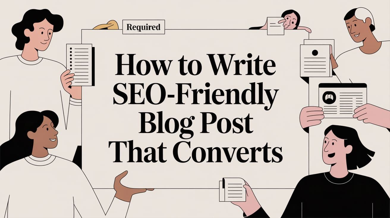 How to Write SEO-Friendly Blog Post That Converts