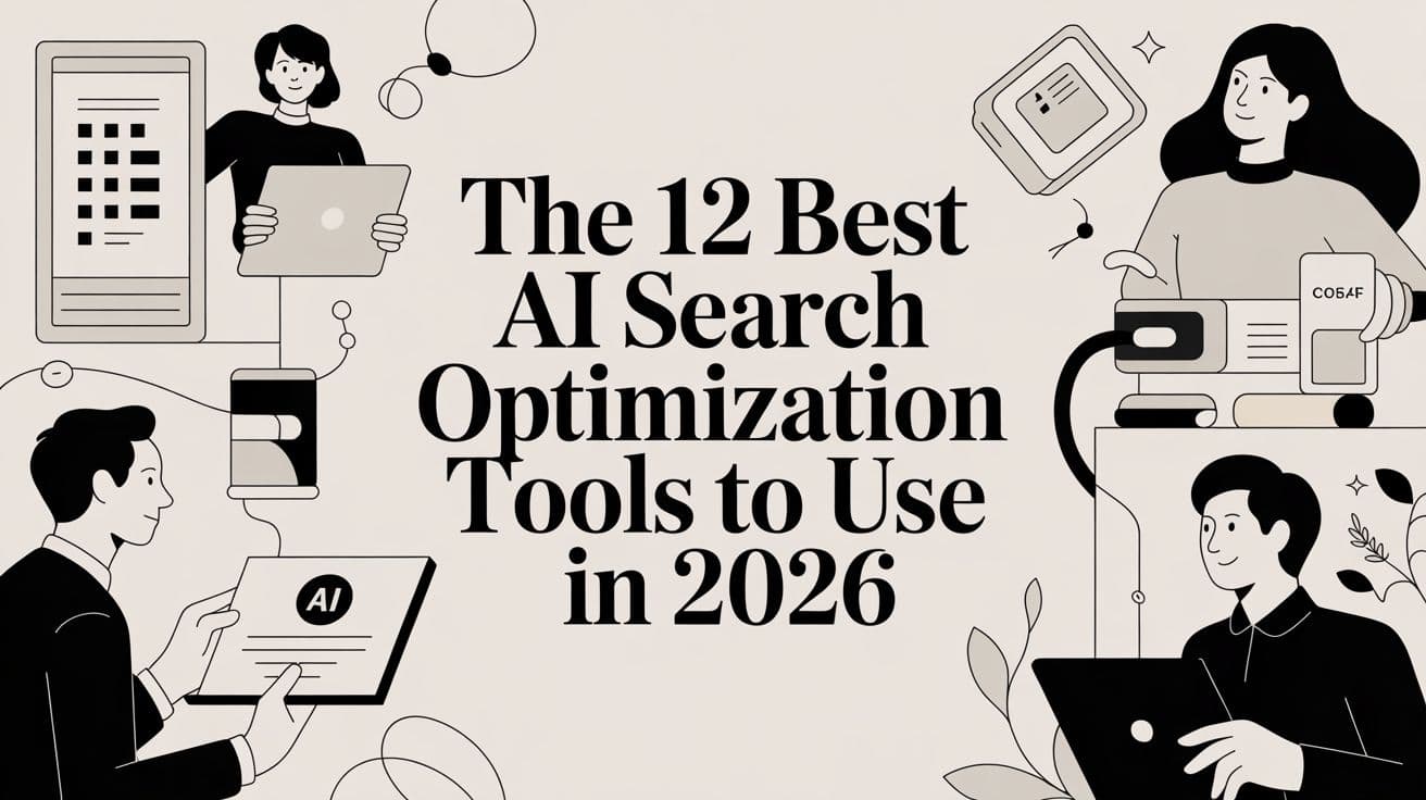Featured image for: The 12 Best AI Search Optimization Tools to Use in 2026