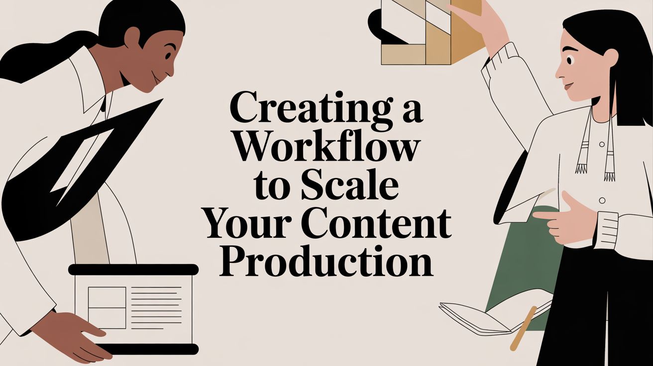 Creating a Workflow to Scale Your Content Production