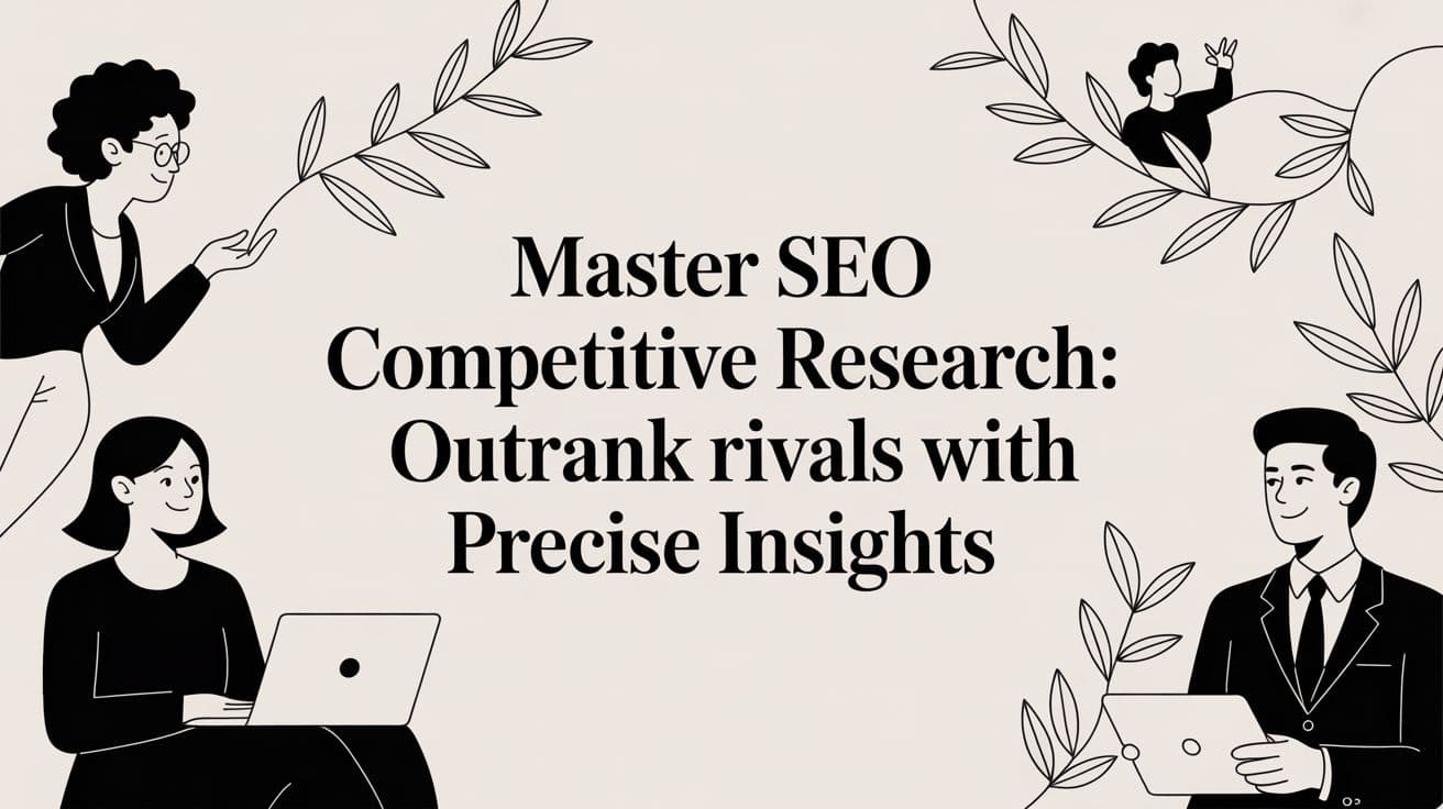 Featured image for: Master seo competitive research: Outrank rivals with precise insights