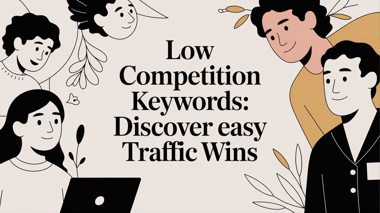Low Competition Keywords: Discover Easy Traffic Wins