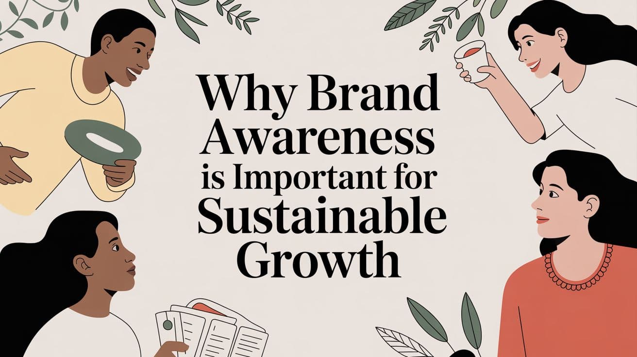 Why Brand Awareness Is Important for Sustainable Growth