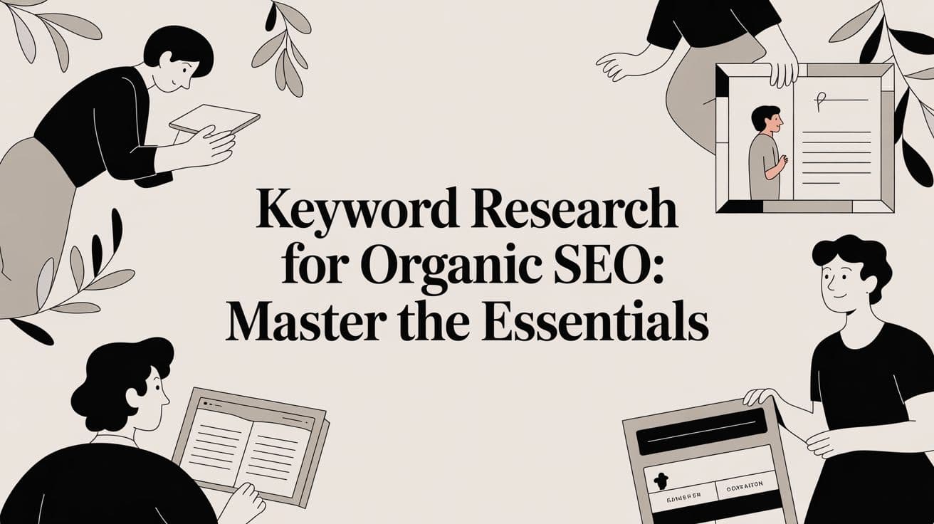 Featured image for: keyword research for organic seo: Master the Essentials
