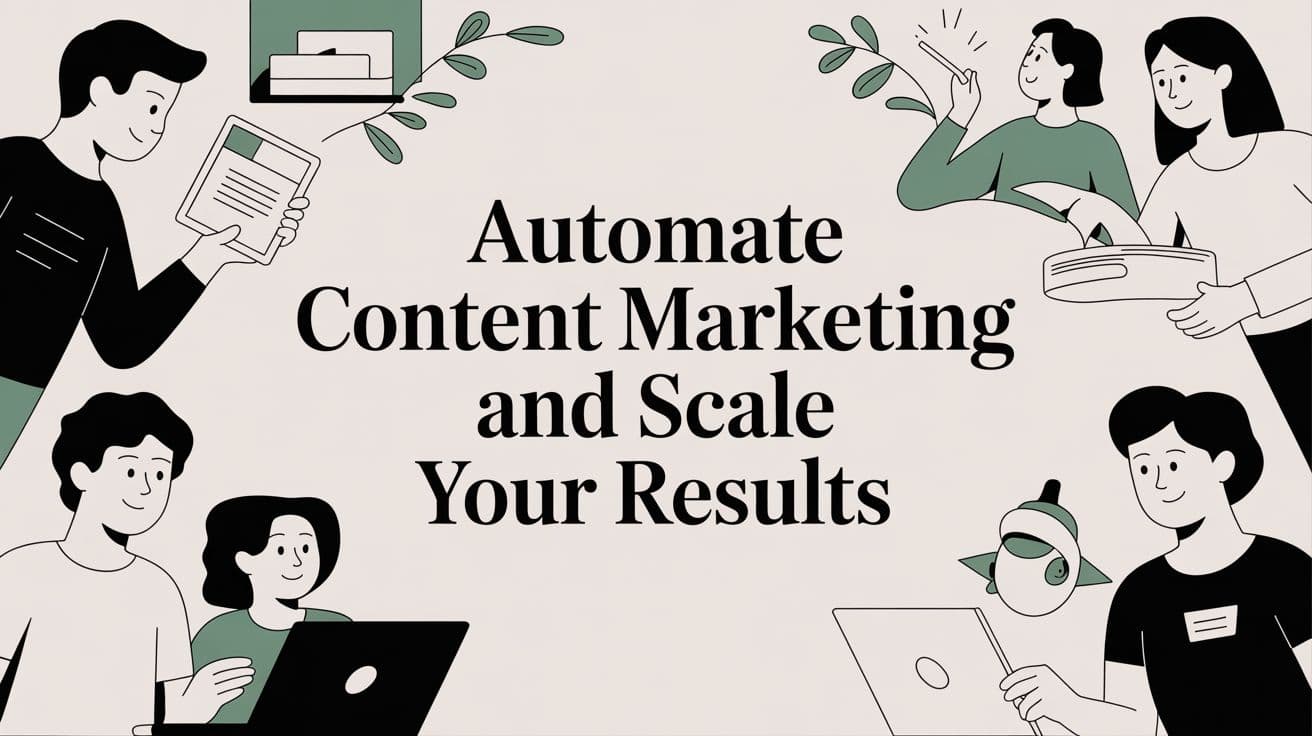 Featured image for: Automate Content Marketing and Scale Your Results