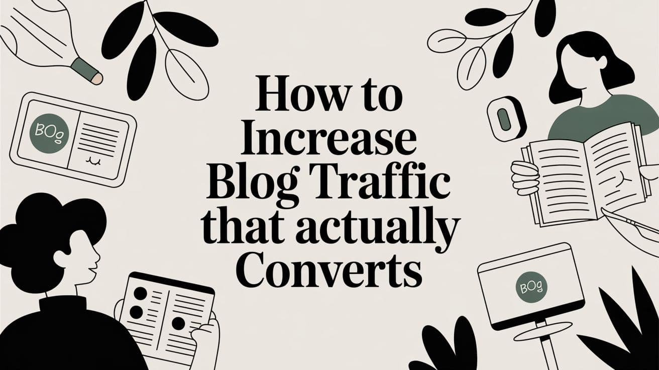 Featured image for: How to Increase Blog Traffic That Actually Converts