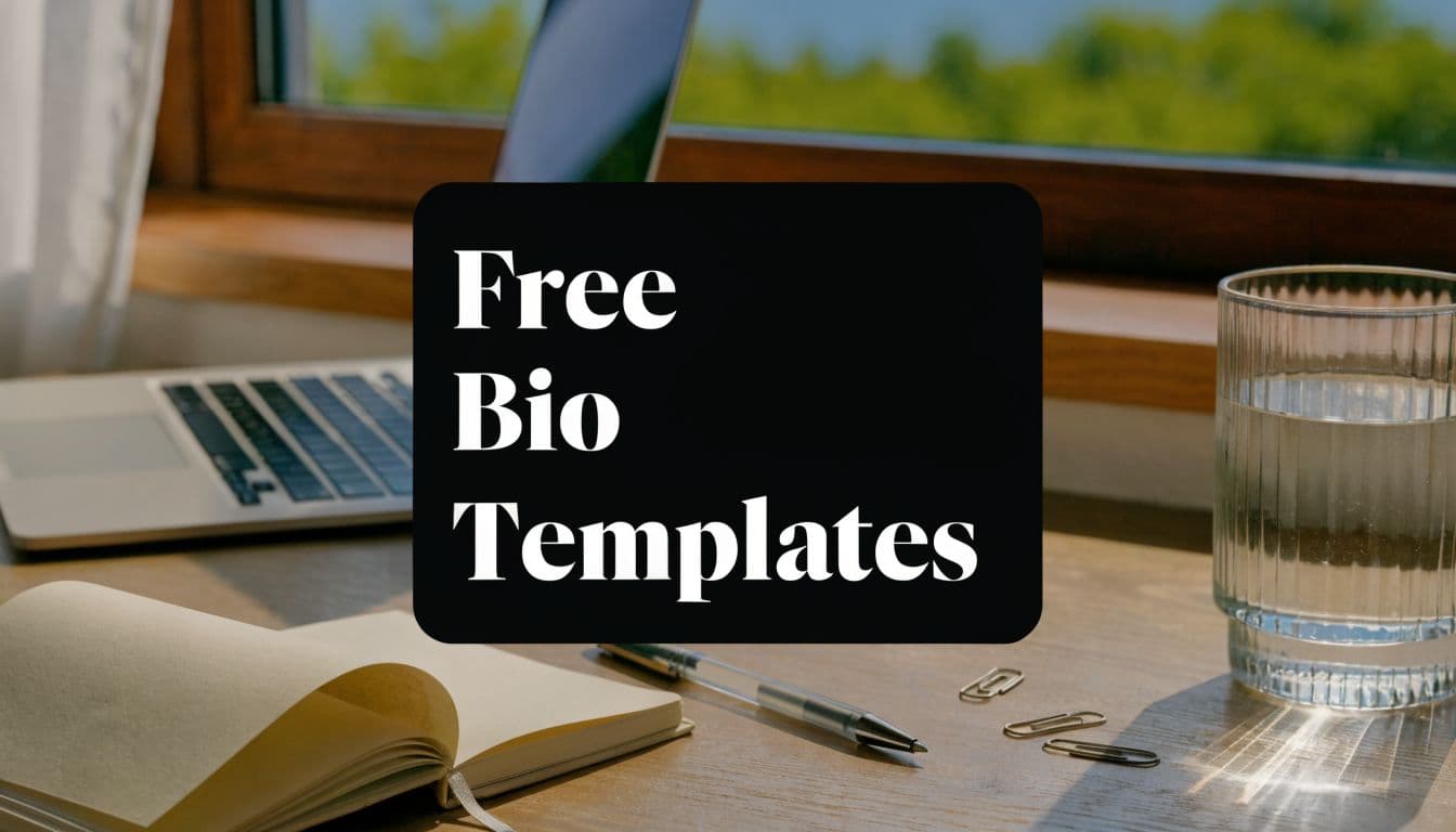 Featured image for: 8 Free Templates for Bios to Use in 2026