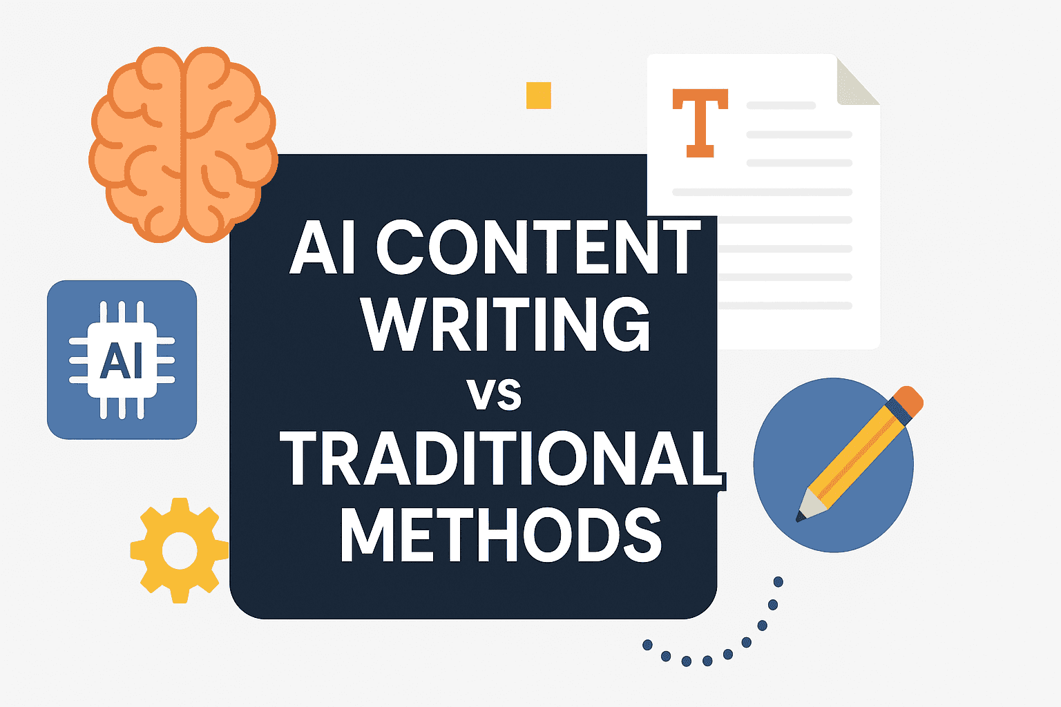 Featured image for: AI Content Writing Vs Traditional Methods Explained: Discover The Future Of Content Creation