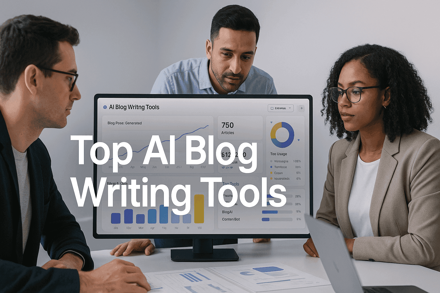 Featured image for 7 Top AI Blog Writing Tools To Transform Your Content Creation Process