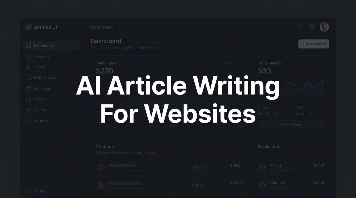 Featured image for: 8 Proven Strategies for AI Article Writing for Websites That Actually Rank