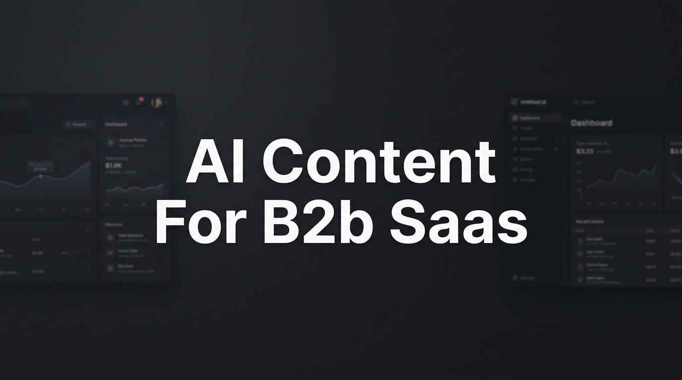 Featured image for: 6 Best AI Content Tools for B2B SaaS in 2026