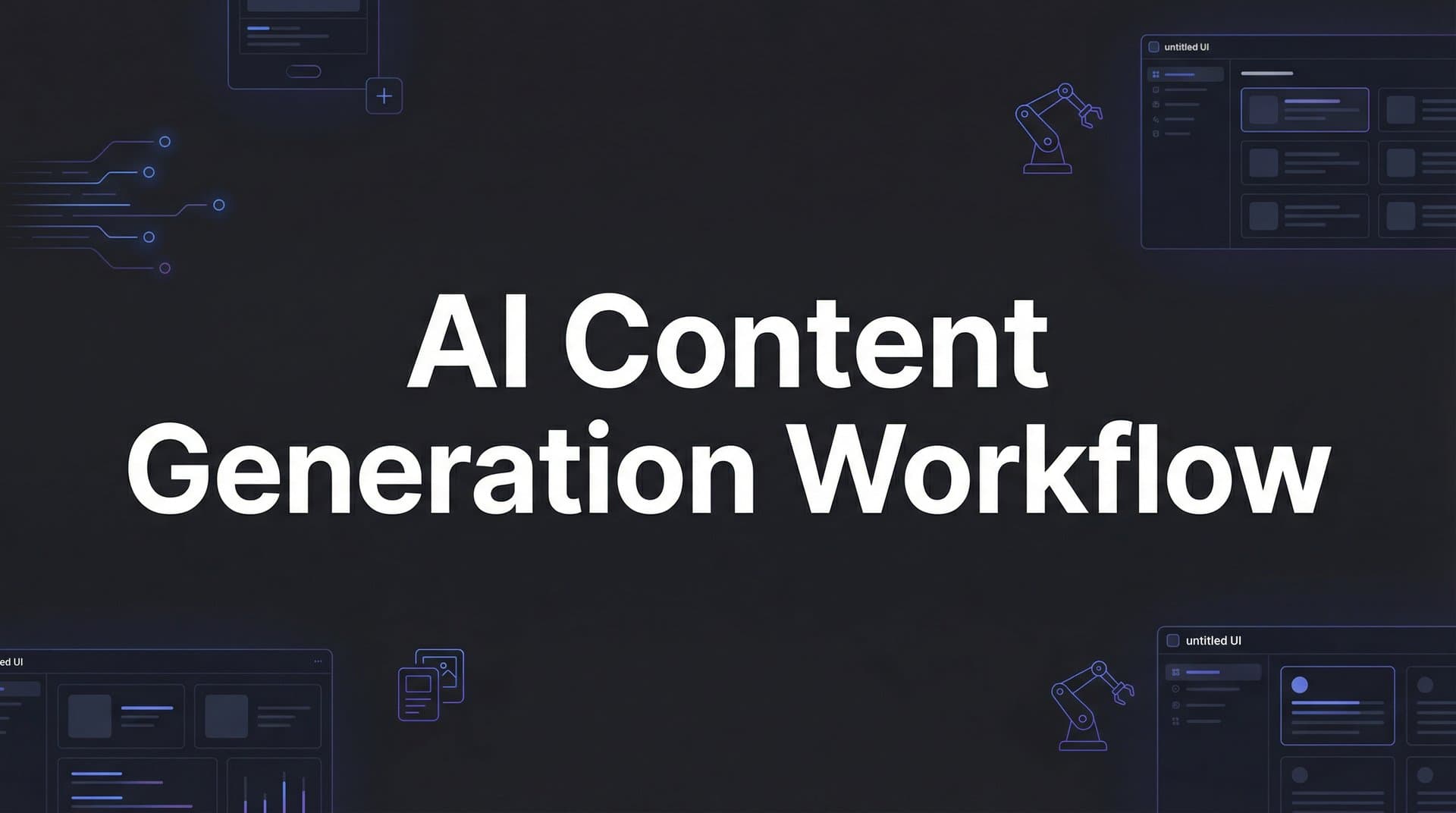 Featured image for: AI Content Generation Workflow: A Complete Guide to Streamlining Your Content Production