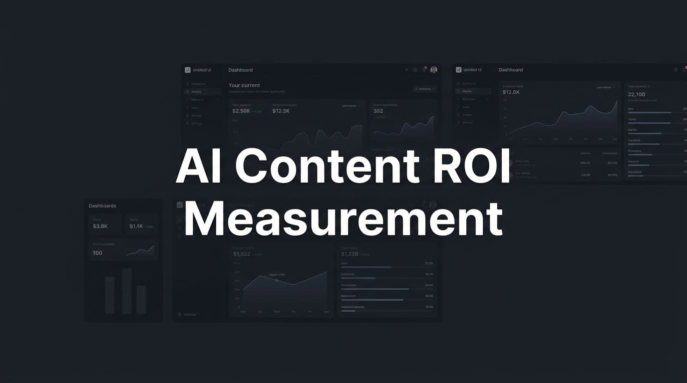 Featured image for: How to Measure AI Content ROI: A Step-by-Step Guide for Marketers and Agencies