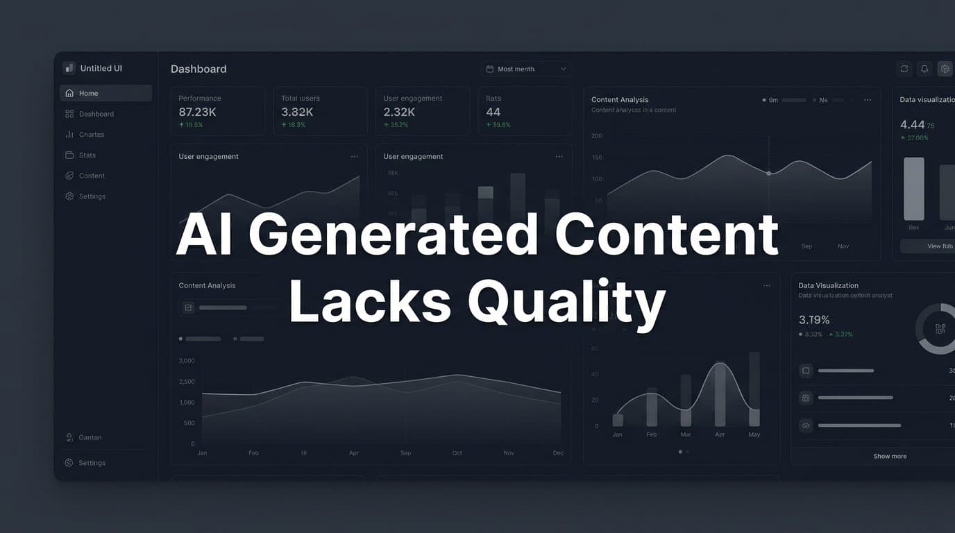Featured image for: Why AI Generated Content Lacks Quality (And How to Fix It)