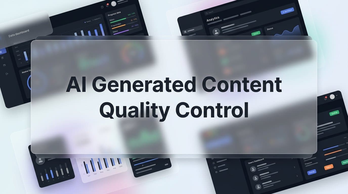 Featured image for: AI Generated Content Quality Control: A Step-by-Step Guide for Marketers