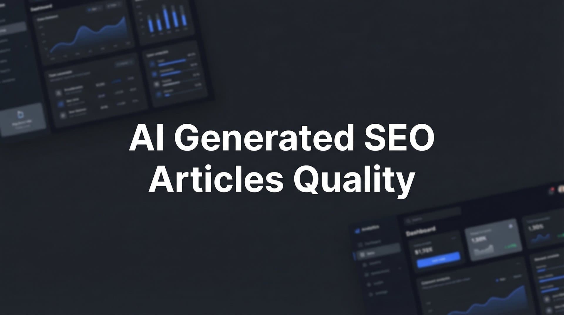 Featured image for: AI Generated SEO Articles Quality: What Actually Determines If They Rank