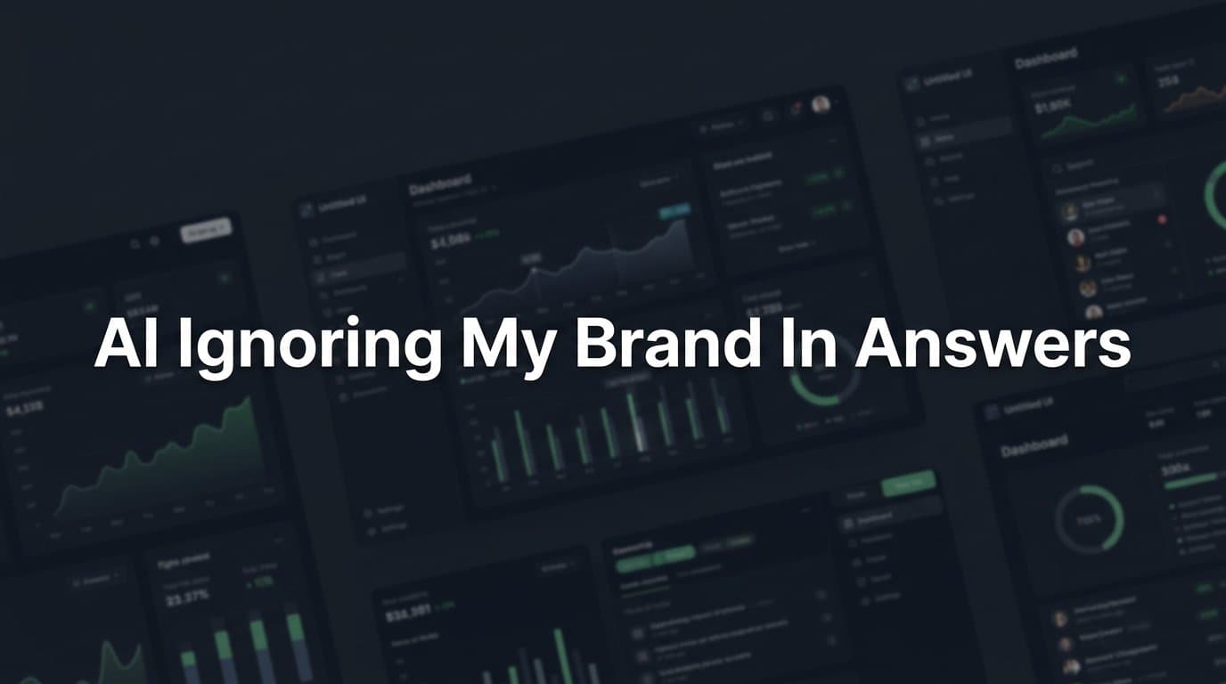 Featured image for: How to Fix AI Ignoring Your Brand in Answers: A Step-by-Step Guide