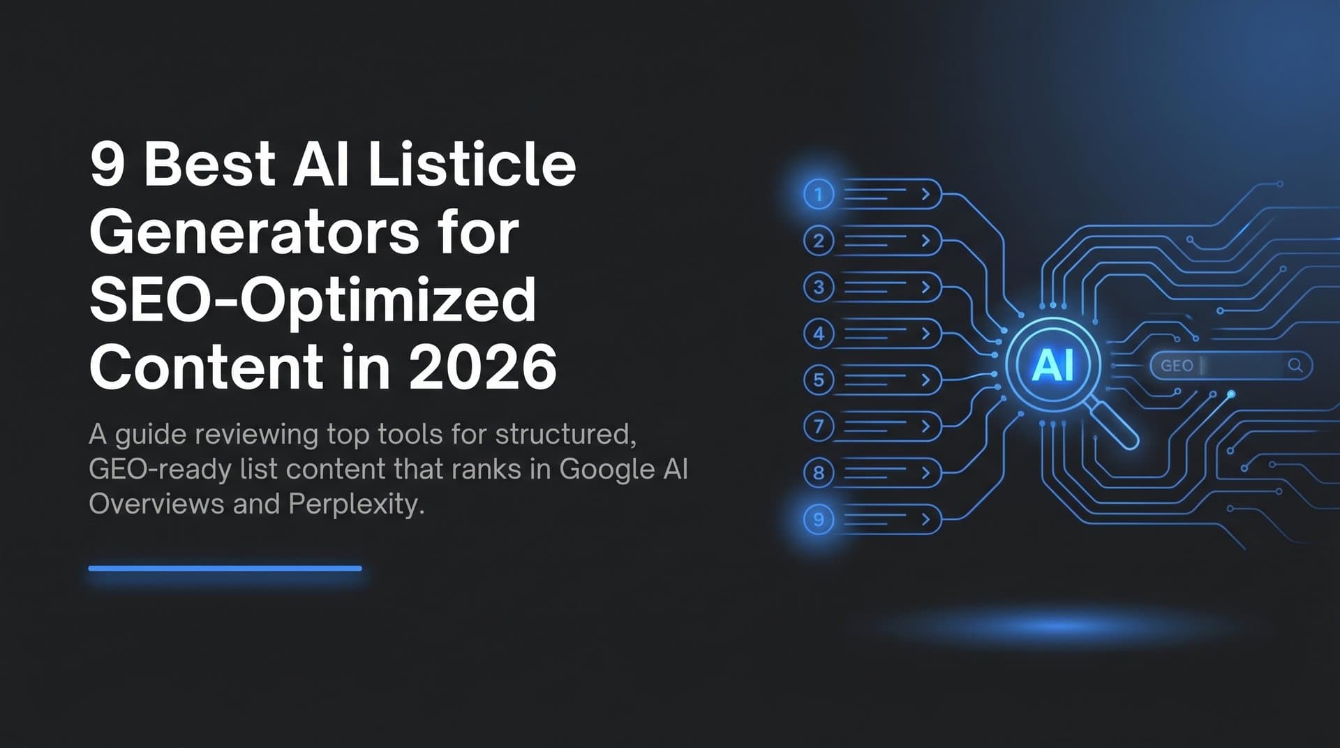 Featured image for: 9 Best AI Listicle Generators for SEO-Optimized Content in 2026