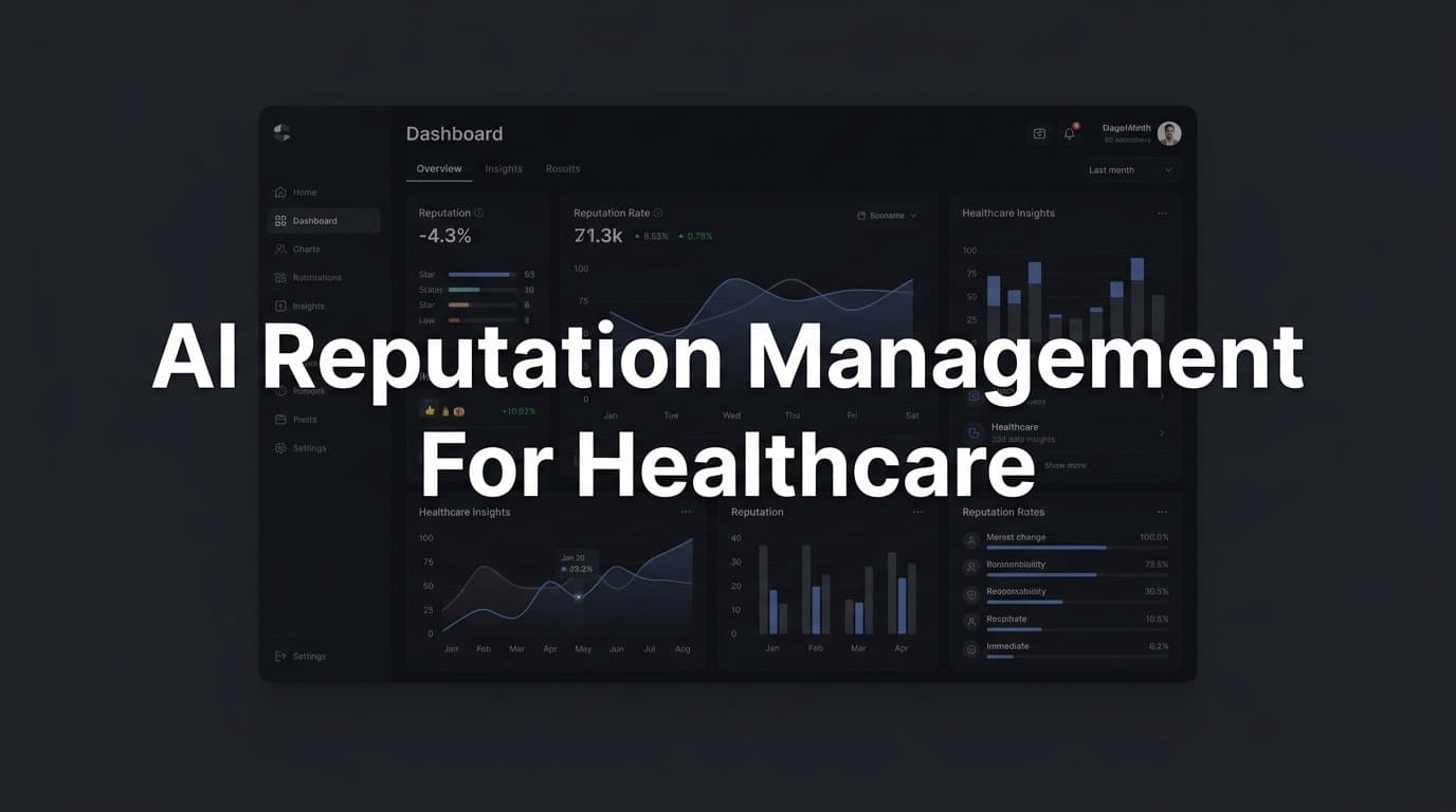 Featured image for: AI Reputation Management for Healthcare: A Step-by-Step Guide