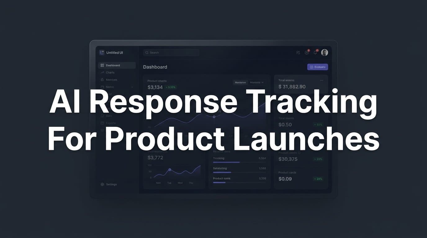 Featured image for: AI Response Tracking for Product Launches: A Step-by-Step Guide