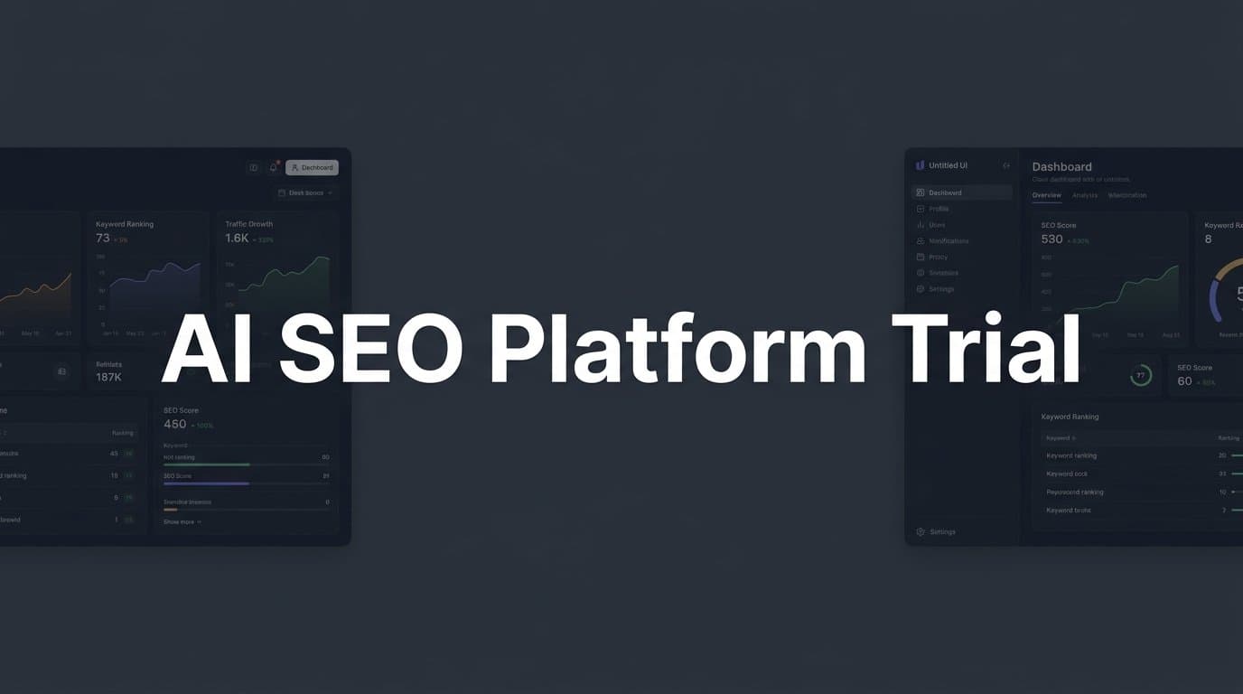 Featured image for: 6 Best AI SEO Platforms With a Free Trial in 2026