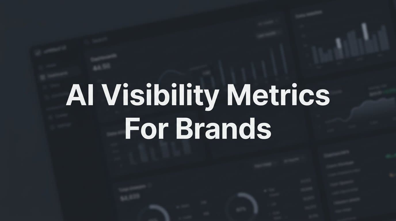 Featured image for: AI Visibility Metrics for Brands: What They Are and Why They Matter in 2026