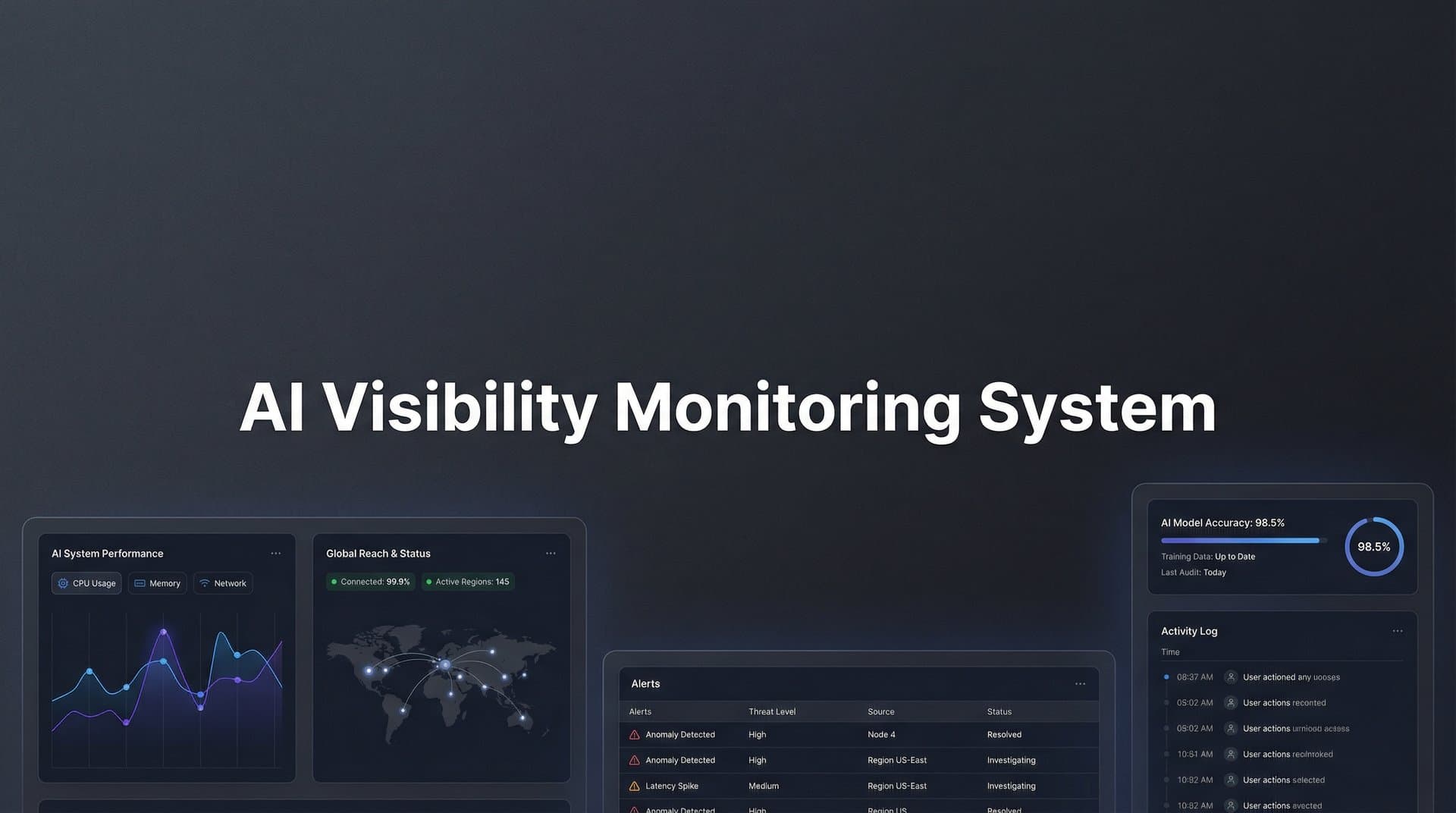Featured image for: AI Visibility Monitoring System: How to Track Your Brand Across ChatGPT, Claude, and Perplexity