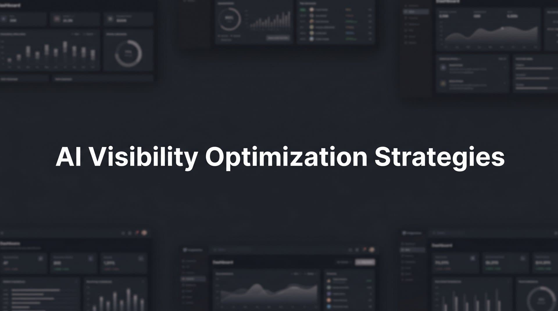 Featured image for 7 Proven AI Visibility Optimization Strategies to Get Your Brand Mentioned by ChatGPT, Claude, and Perplexity