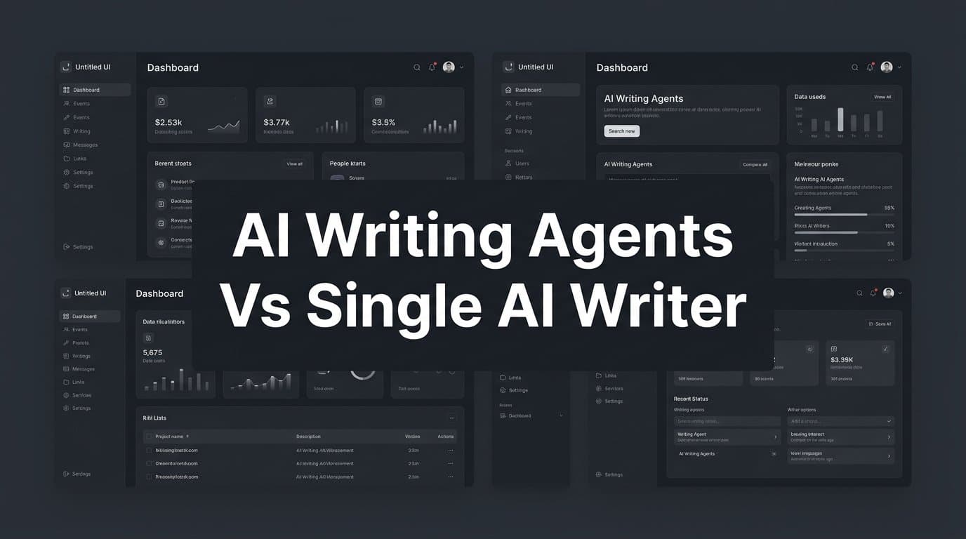 Featured image for: 7 Proven Strategies to Choose Between AI Writing Agents vs Single AI Writer