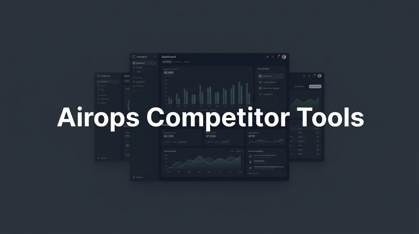 Featured image for: 6 Best AirOps Competitor Tools for AI-Powered SEO and Content in 2026
