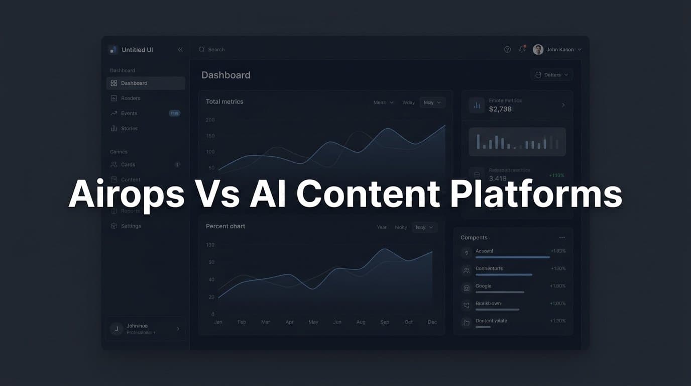 Featured image for: AirOps vs. AI Content Platforms: 6 Tools Compared for SEO & GEO in 2026