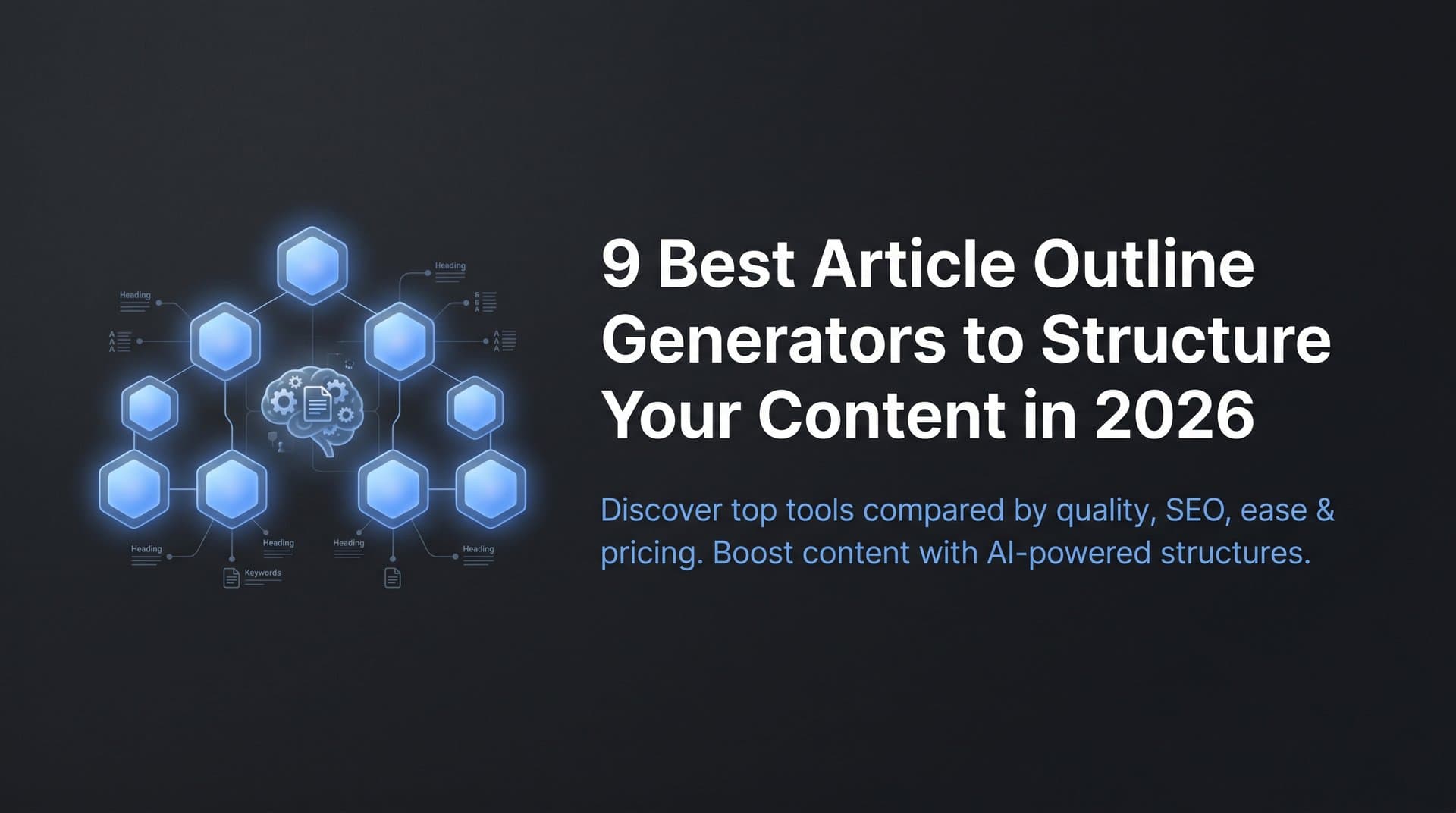 Featured image for: 9 Best Article Outline Generators to Structure Your Content in 2026