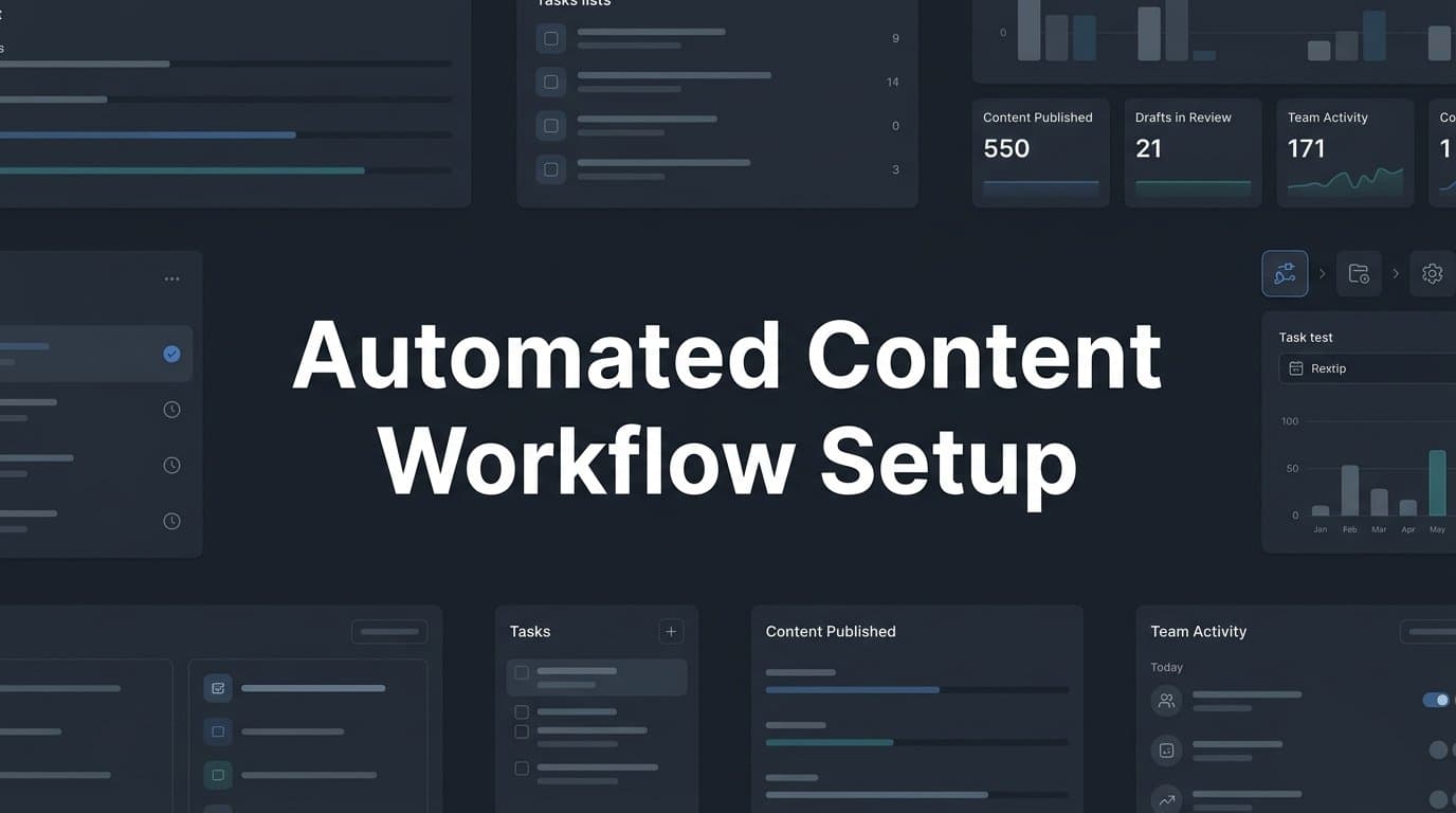 Featured image for: How to Set Up an Automated Content Workflow: A Step-by-Step Guide