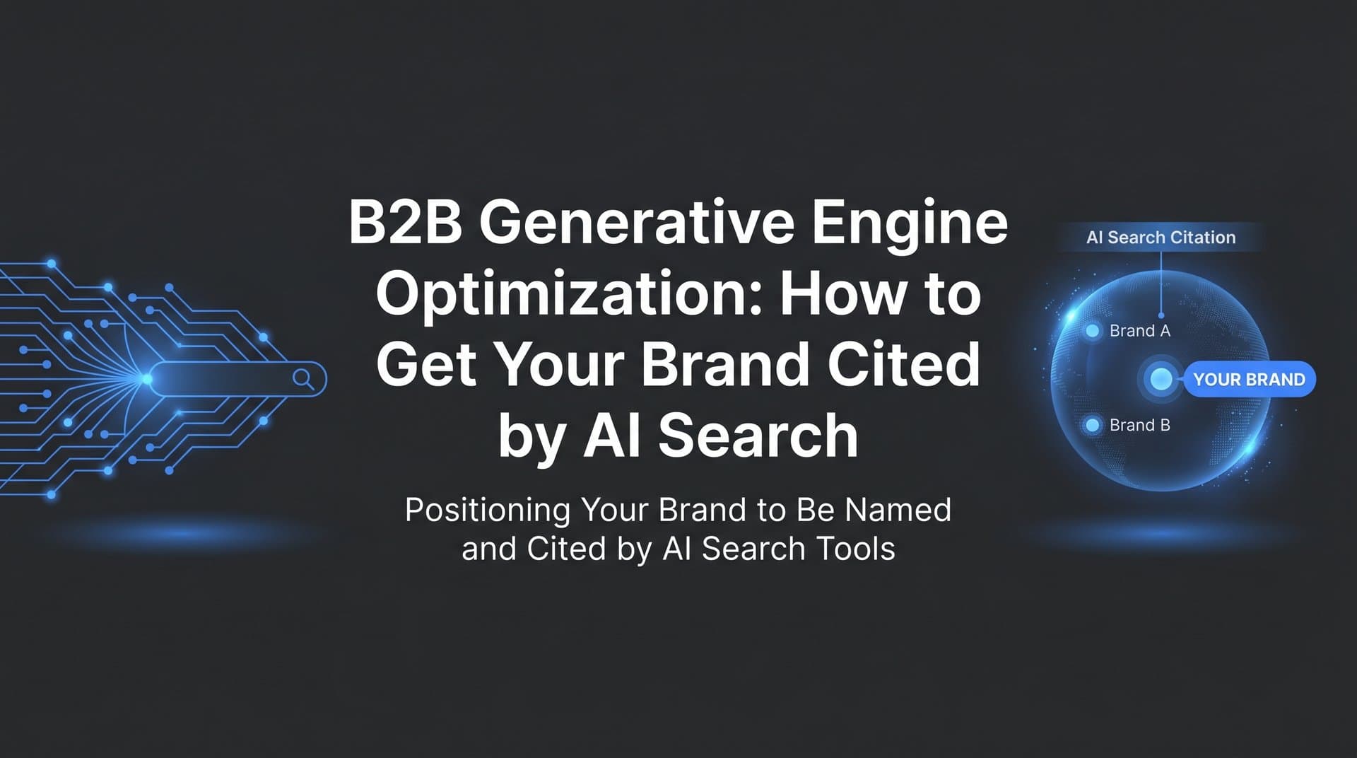 Featured image for: B2B Generative Engine Optimization: How to Get Your Brand Cited by AI Search