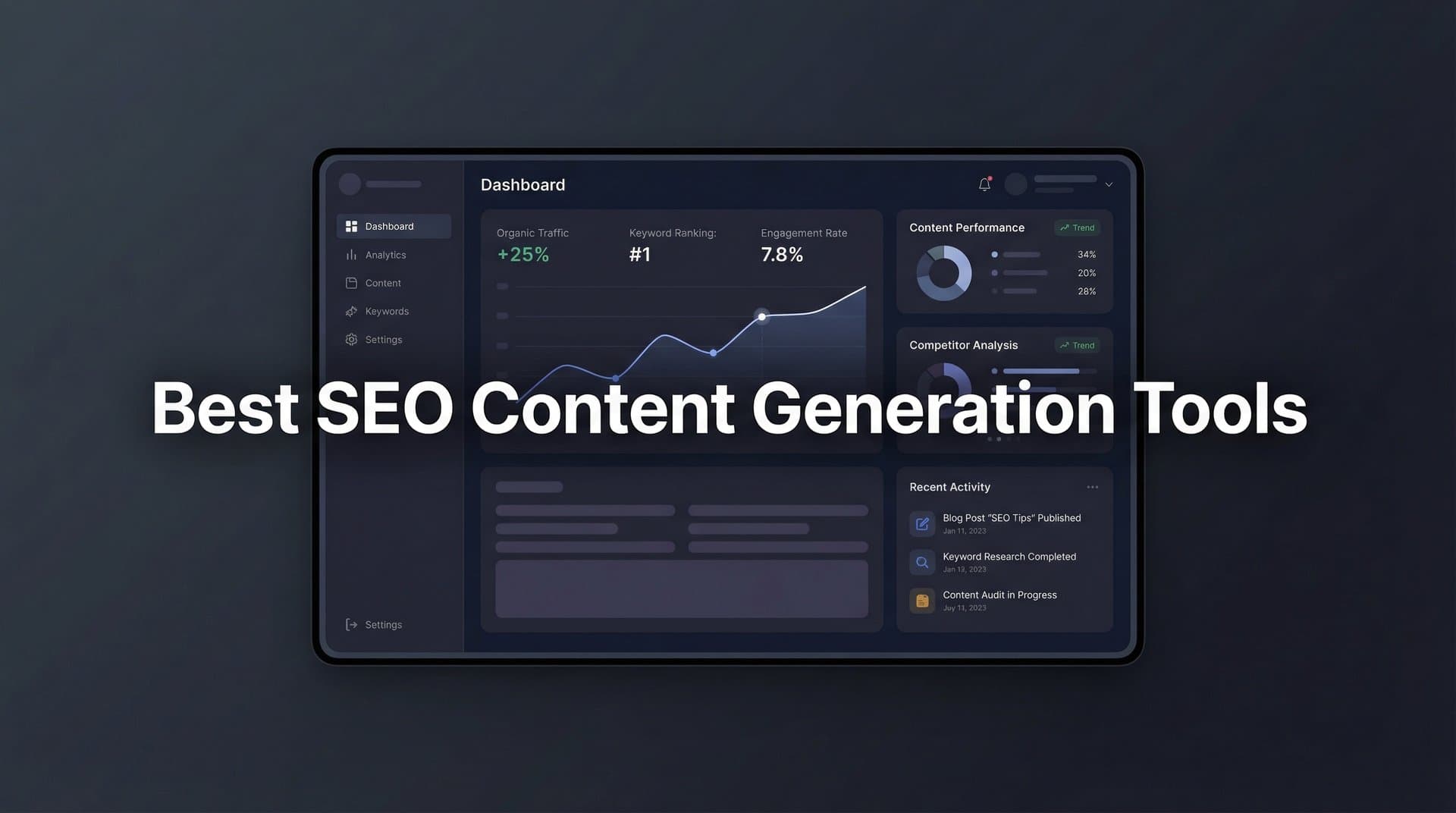 Featured image for: 11 Best SEO Content Generation Tools to Scale Your Organic Traffic in 2026