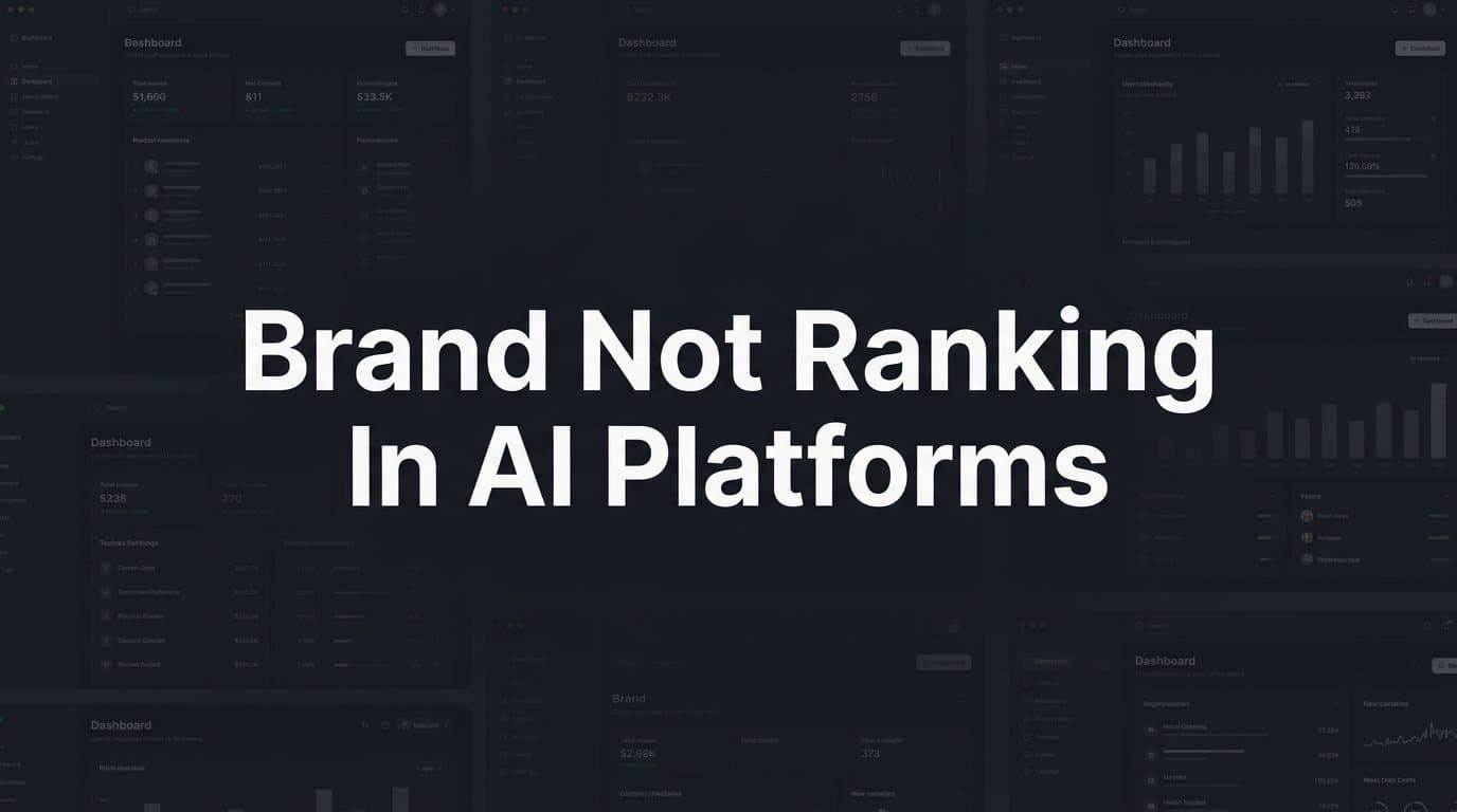 Featured image for: 6 Best Tools to Fix Your Brand Not Ranking in AI Platforms in 2026