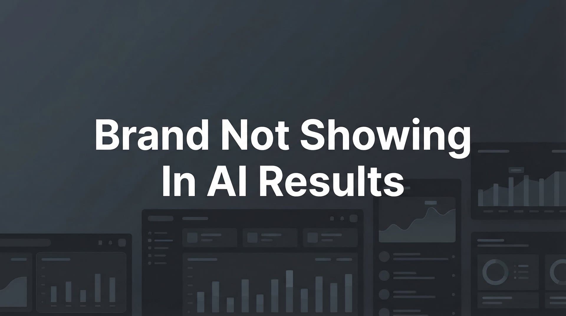 Featured image for: How to Fix Your Brand Not Showing in AI Results: A Step-by-Step Recovery Guide