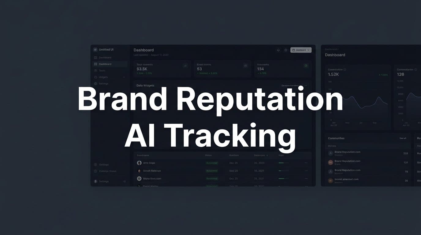 Featured image for: Brand Reputation AI Tracking: How to Monitor What AI Says About Your Business