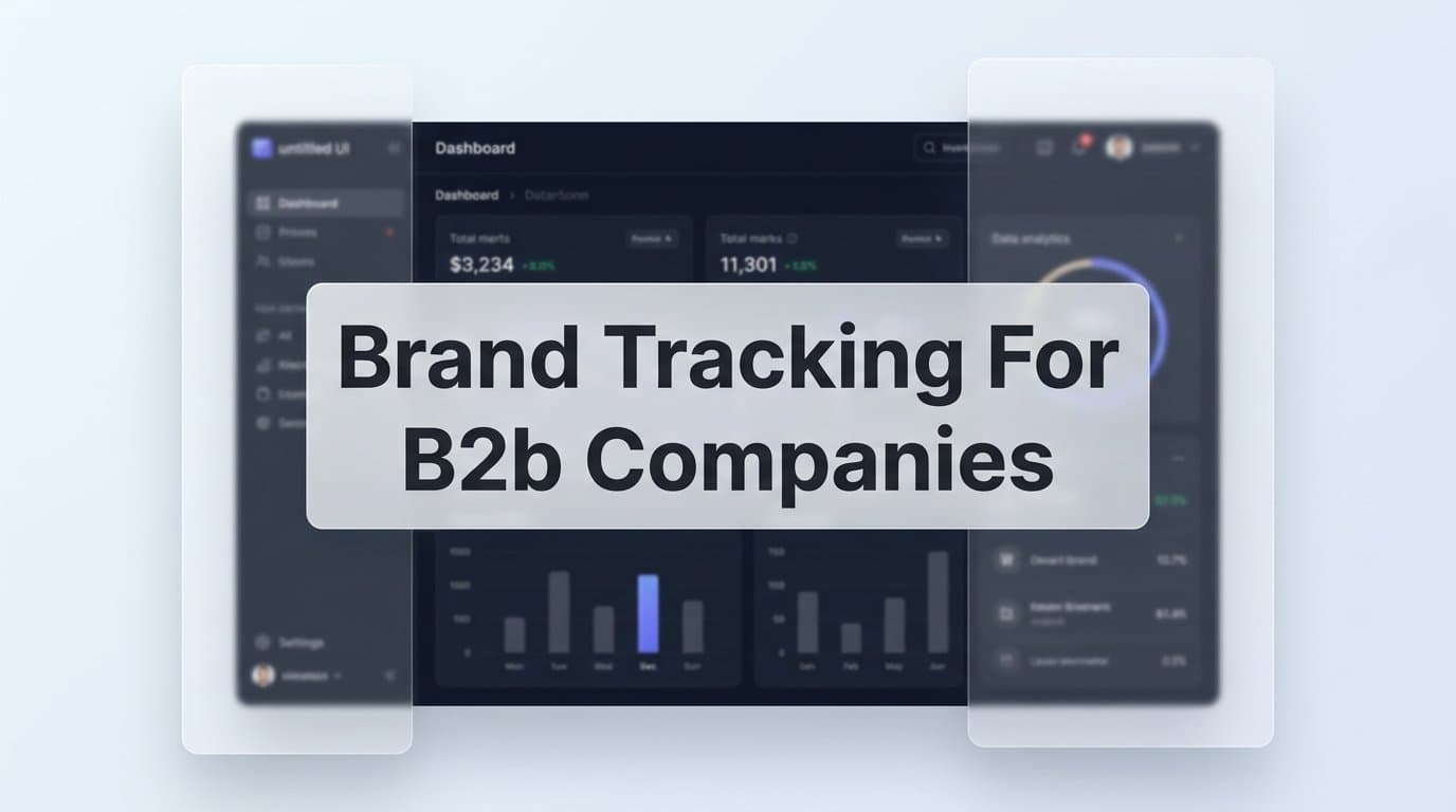 Featured image for: 9 Best Brand Tracking Tools for B2B Companies in 2026