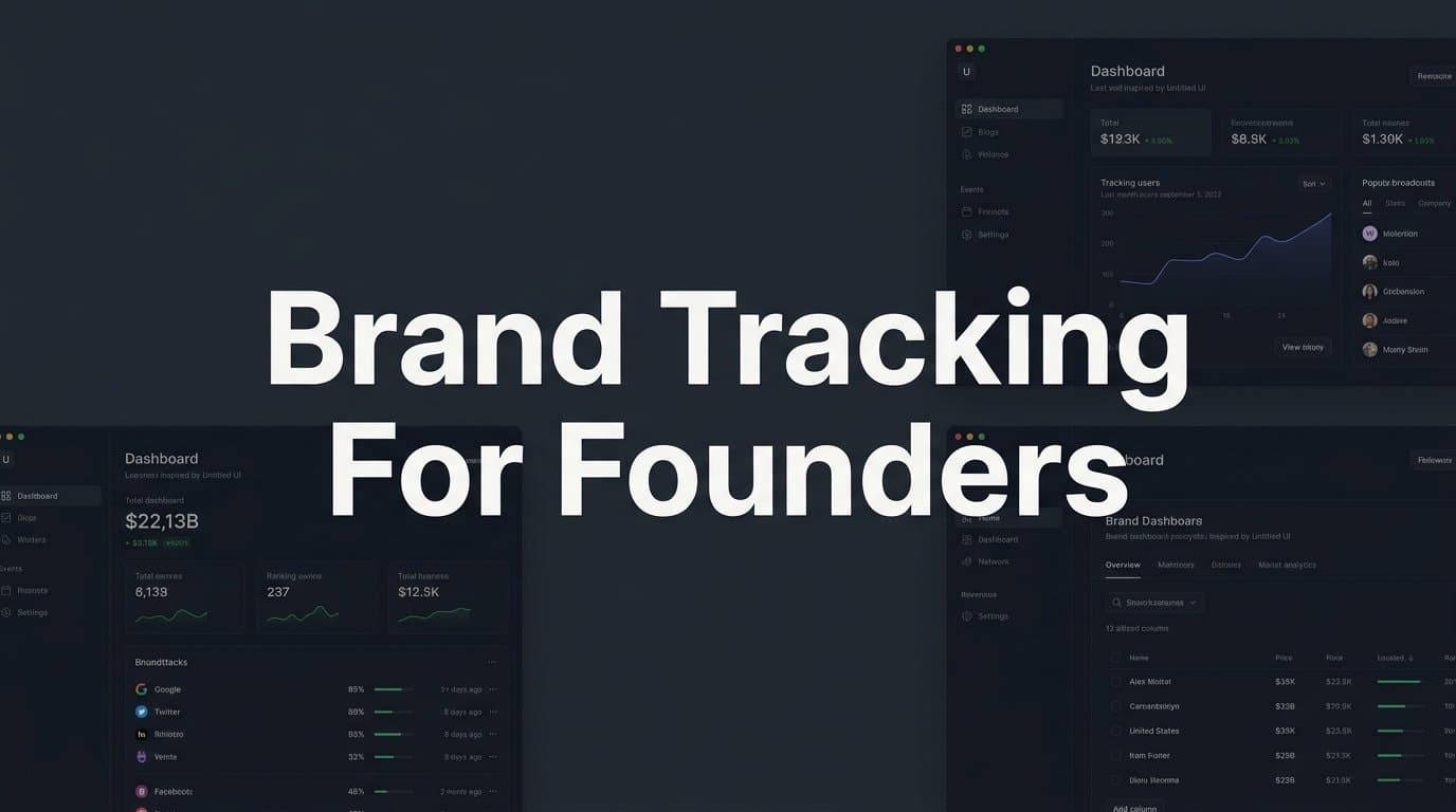 Featured image for: 7 Proven Brand Tracking Strategies for Founders Who Want to Win in AI Search