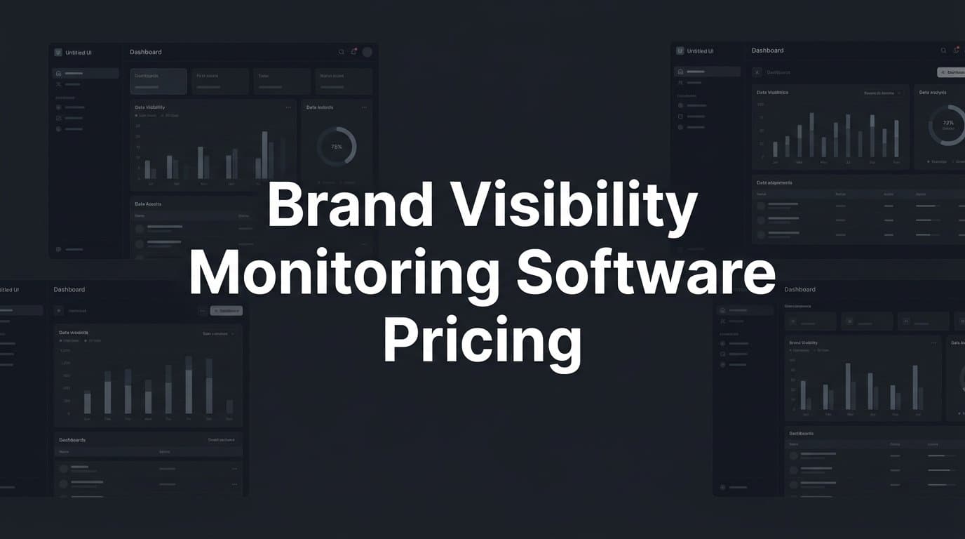 Featured image for: 6 Best Brand Visibility Monitoring Software Tools & Pricing in 2026