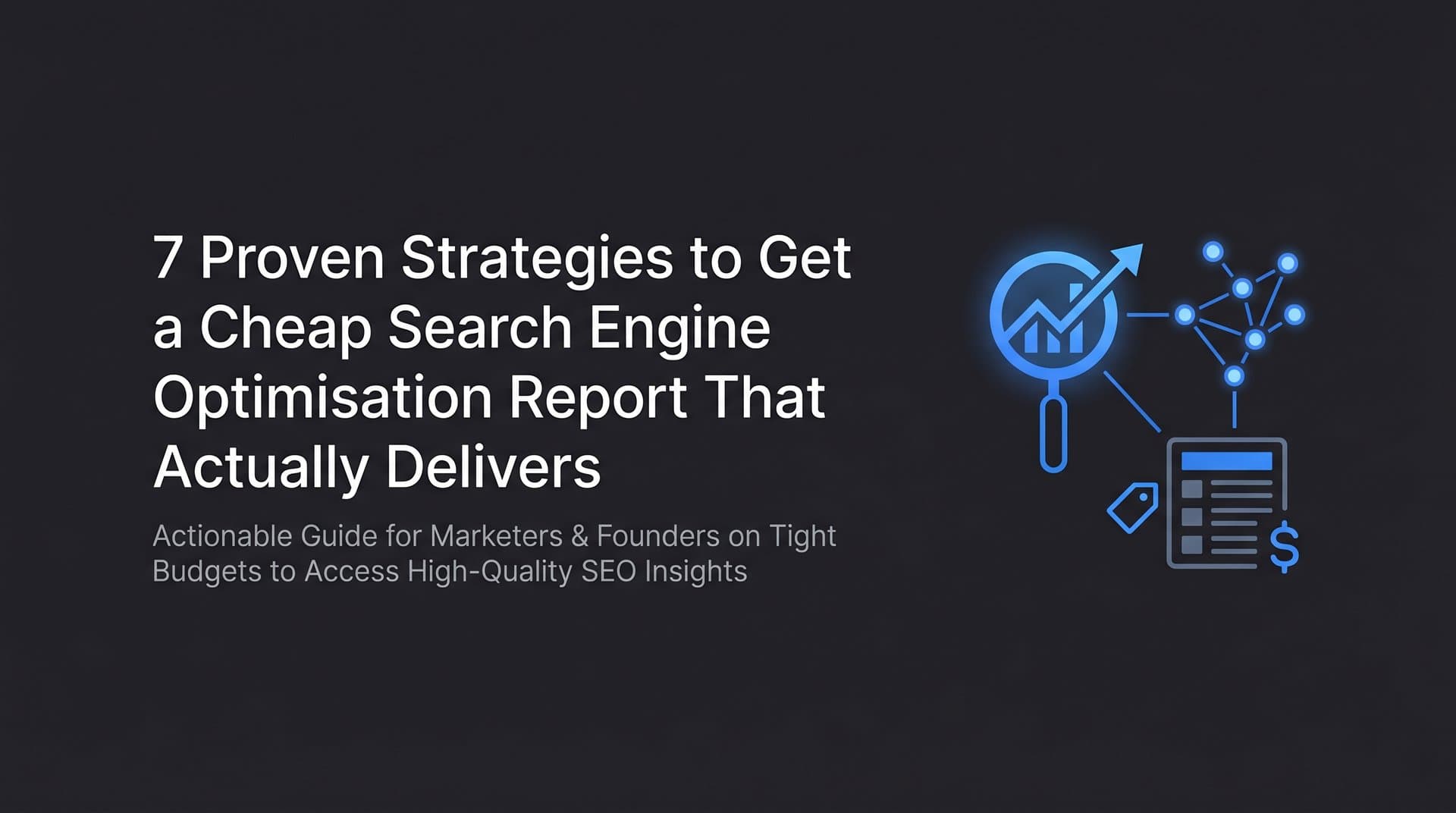 Featured image for: 7 Proven Strategies to Get a Cheap Search Engine Optimisation Report That Actually Delivers