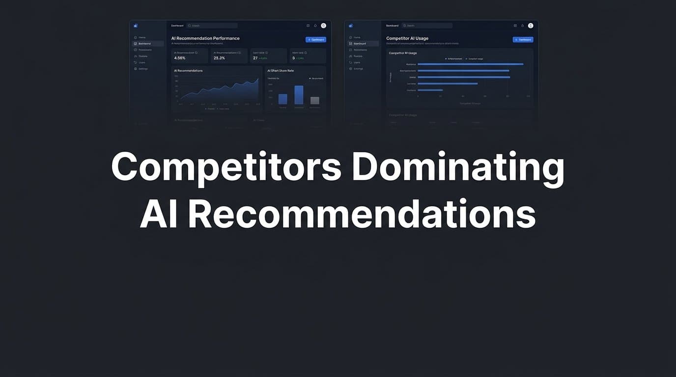 Featured image for: Why Competitors Are Dominating AI Recommendations (And How to Fight Back)