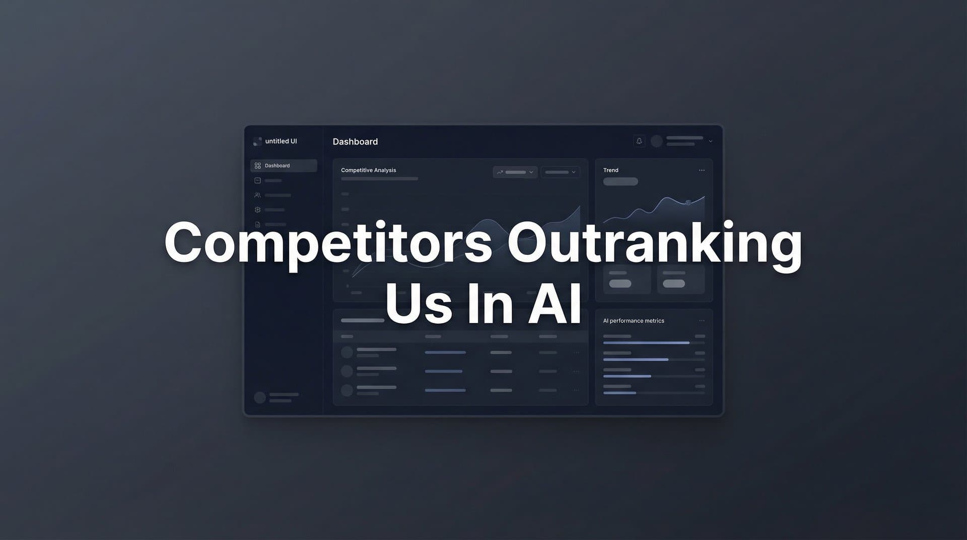 Featured image for: How to Outrank Competitors in AI Search: A Step-by-Step Recovery Guide