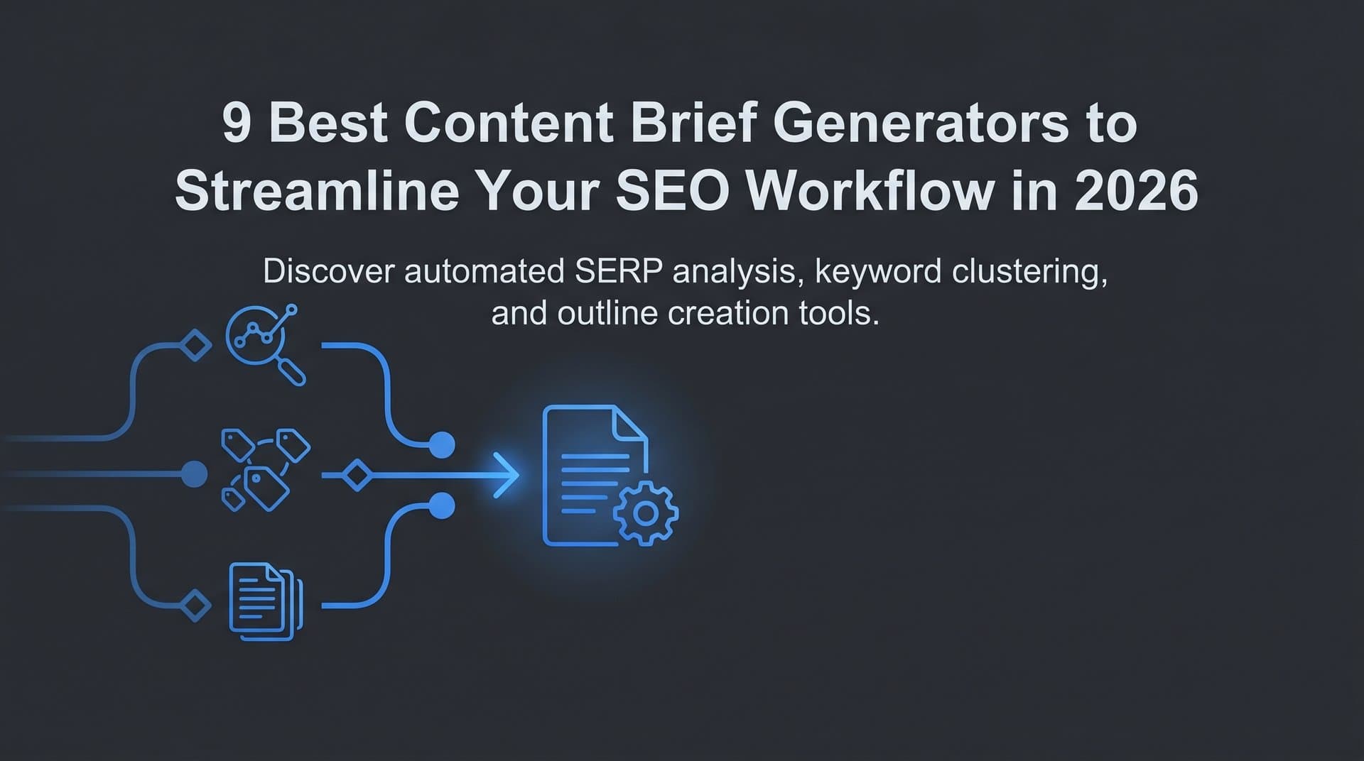 Featured image for: 9 Best Content Brief Generators to Streamline Your SEO Workflow in 2026