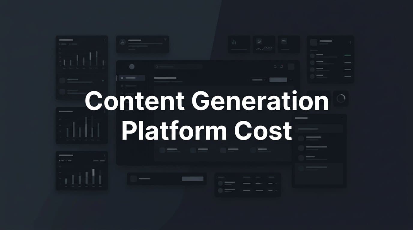 Featured image for: 6 Best Content Generation Platforms in 2026 (With Transparent Pricing)
