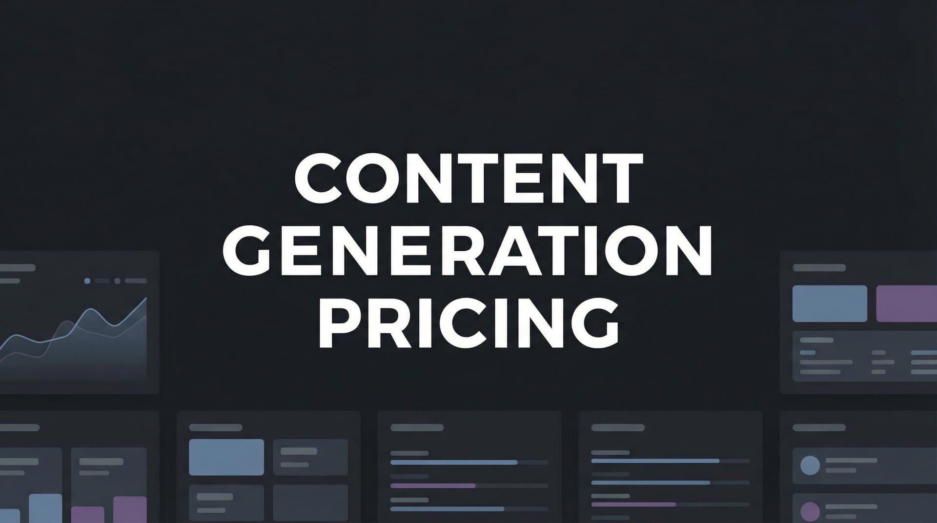 Featured image for: 7 Smart Strategies to Optimize Your Content Generation Pricing Investment