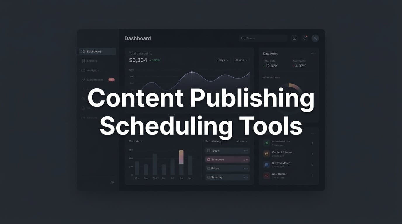 Featured image for: 6 Best Content Publishing & Scheduling Tools in 2026