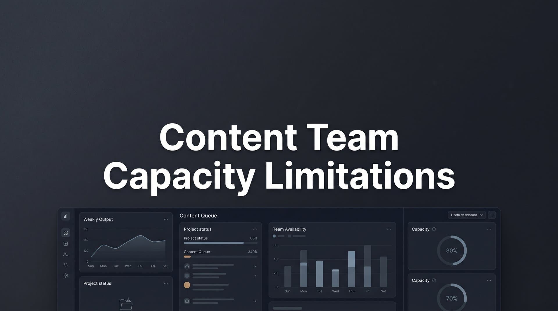 Featured image for: Content Team Capacity Limitations: Why Your Team Can't Keep Up (And What to Do About It)
